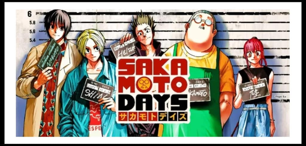 תמונה מתוך המנגה Sakamoto Days
