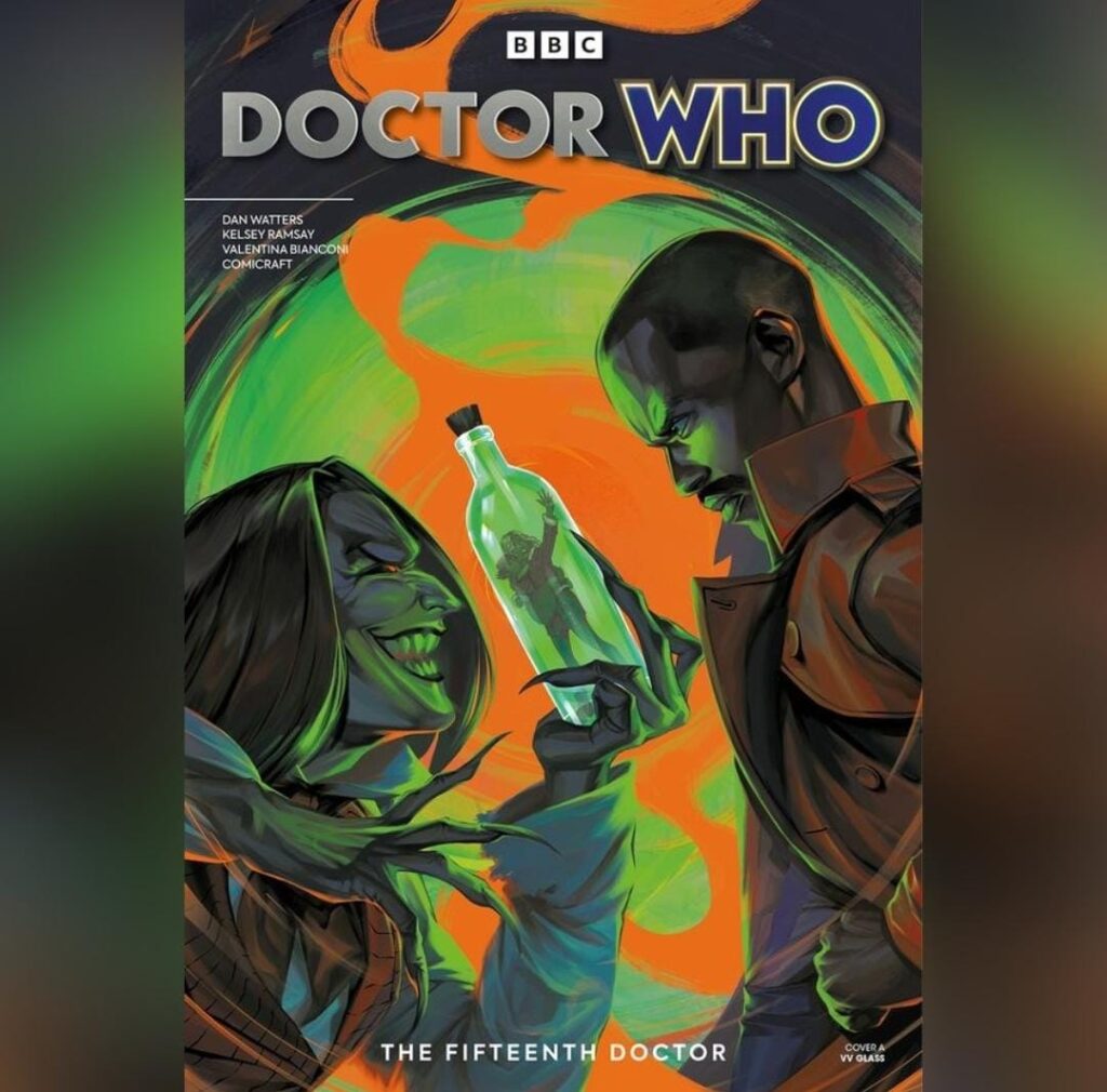 כריכת הקומיקס DOCTOR WHO