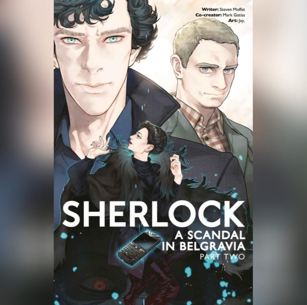 כריכת הקומיקס SHERLOCK