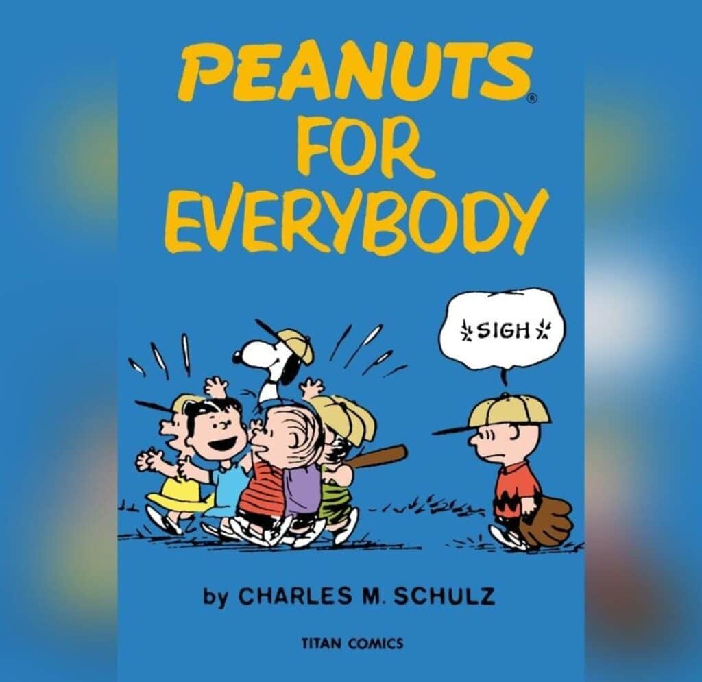 כריכת הקומיקס PEANUTS FOR EVERYBODY