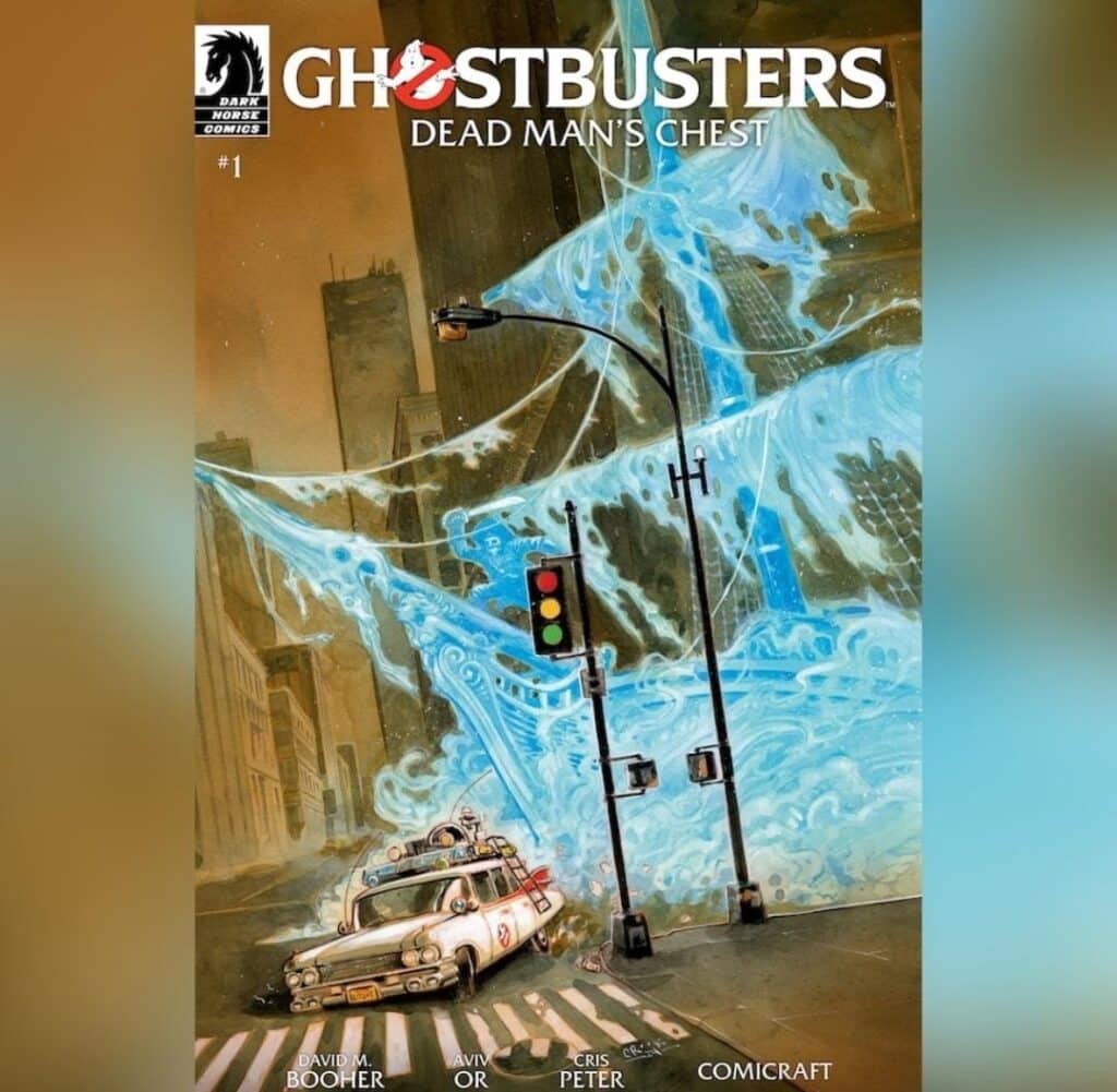 כריכת הקומיקס Ghostbusters – Dead Man's Chest