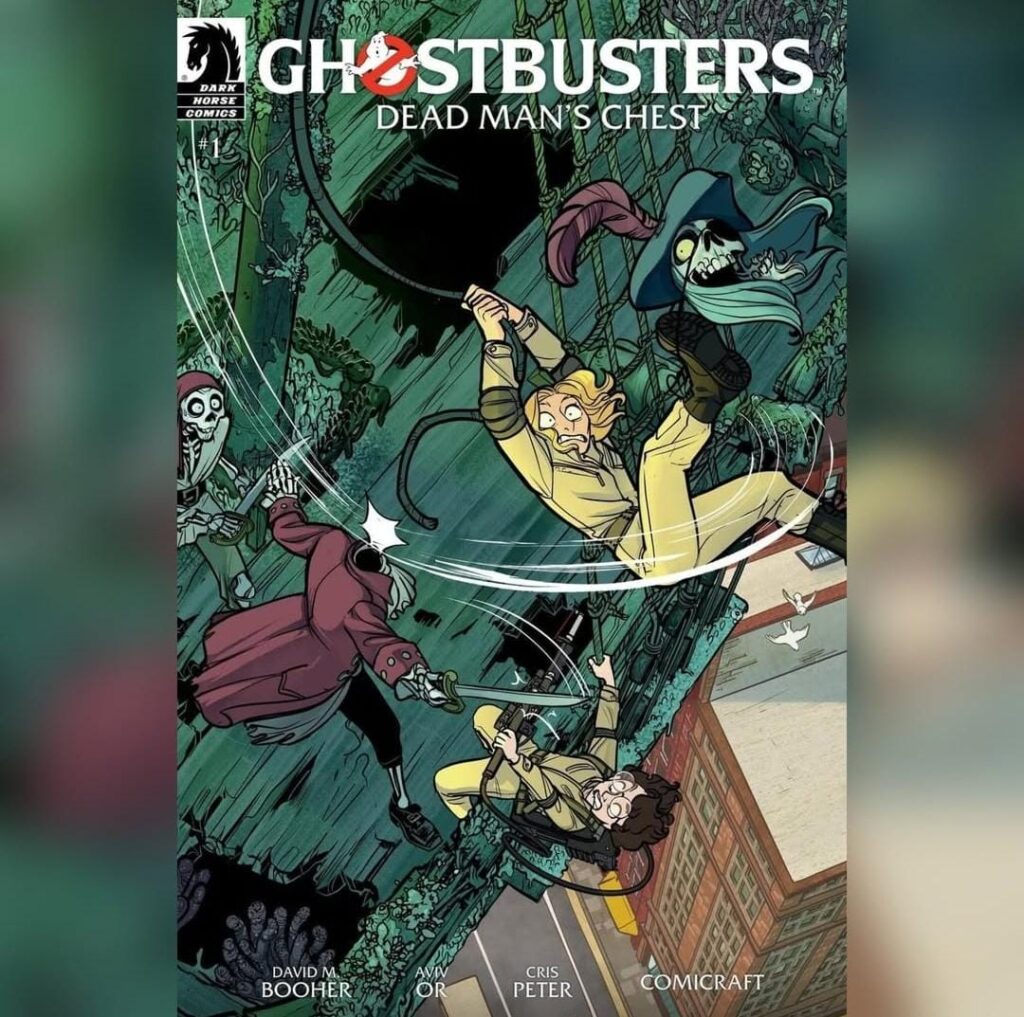 כריכת הקומיקס Ghostbusters – Dead Man's Chest