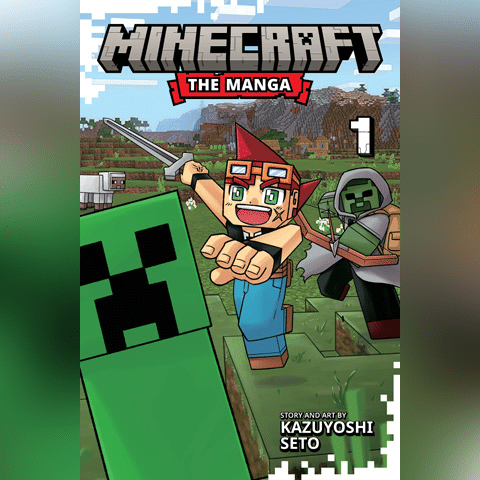 כריכת המנגה Minecraft: The Manga Vol.1
