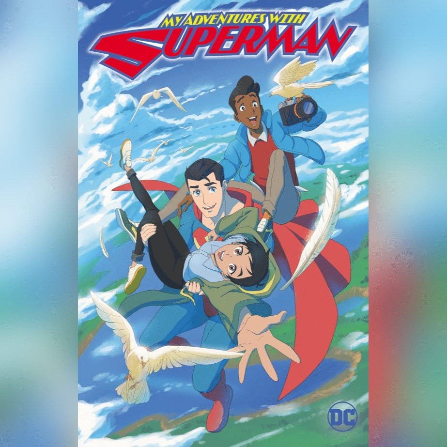 כריכת הקומיקס Adventures with Superman