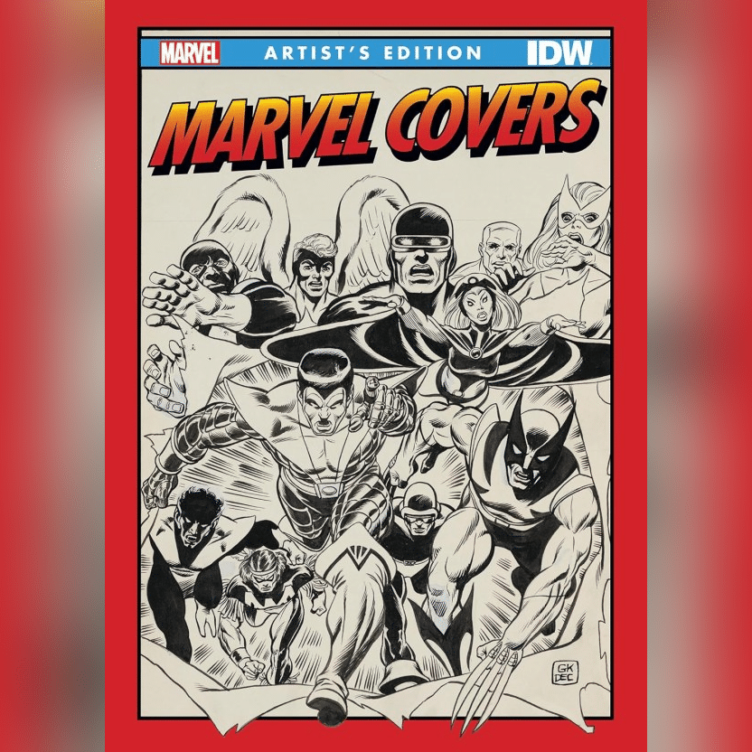 כריכת הקומיקס הקשה של Marvel Covers Artist Edition 2025 Edition