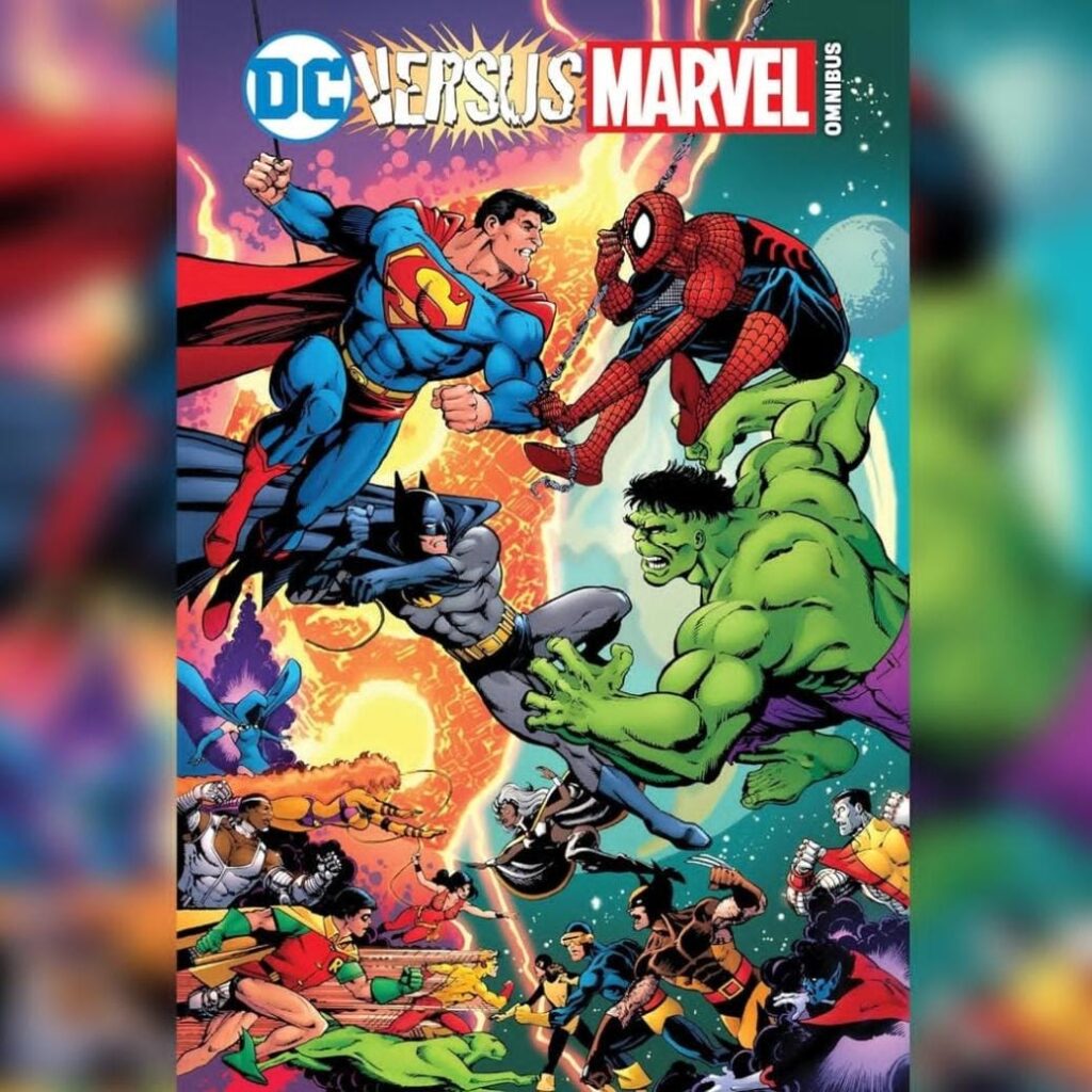 כריכת הקומיקס DC versus Marvel Omnibus