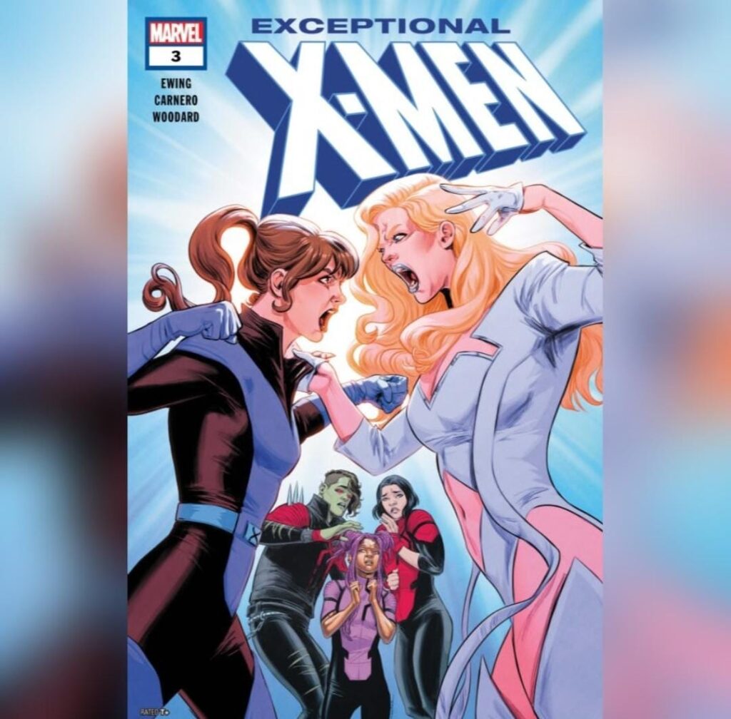 כריכת הקומיקס Exceptional X-Men #3