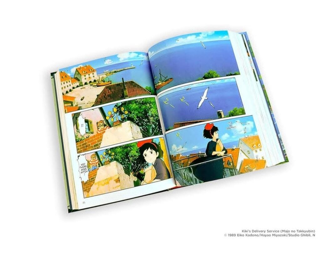 עמודים מתוך הספר Kiki’s Delivery Service