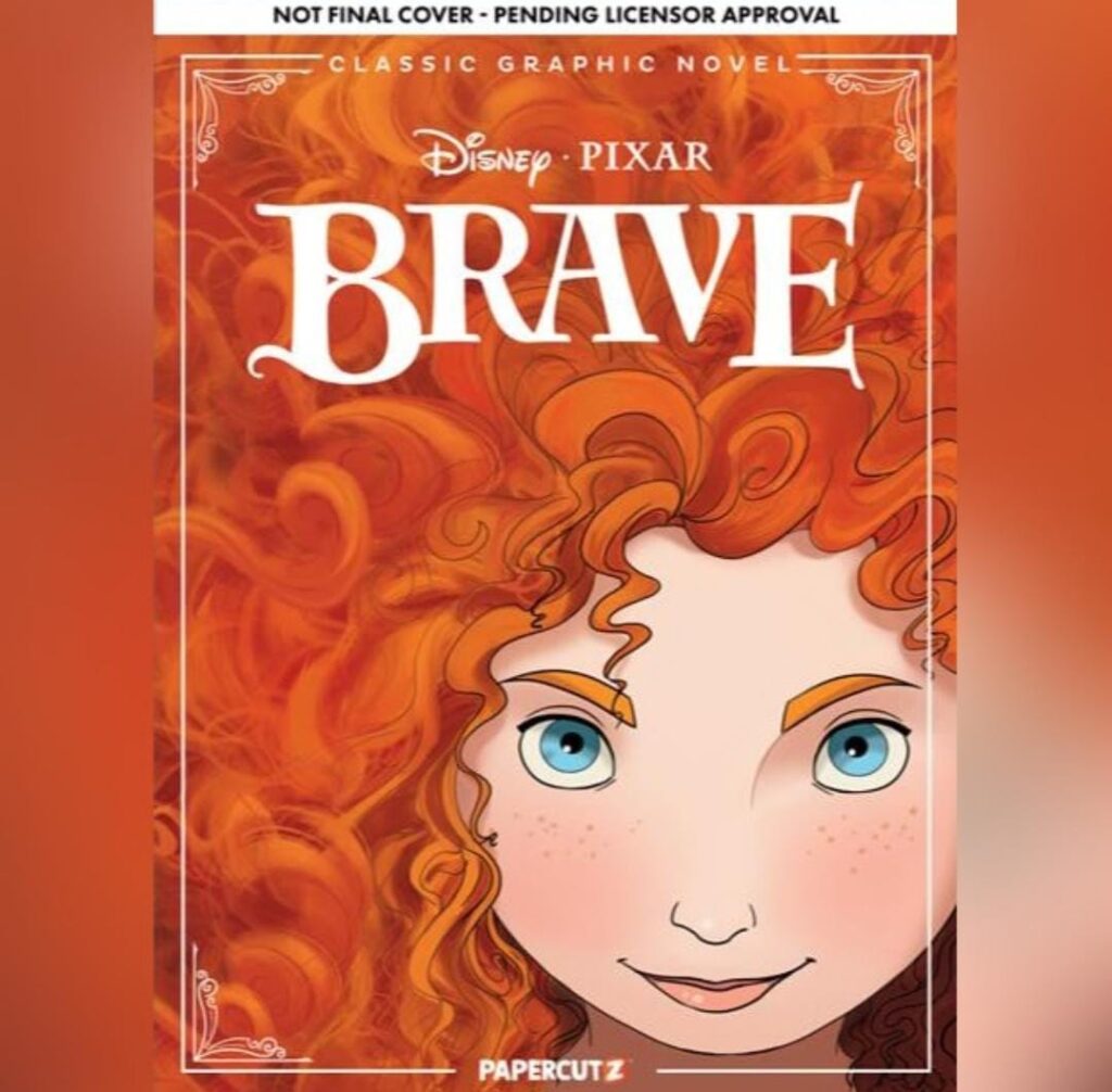 כריכת הקומיקס Disney & Pixar Classic Graphic Novel: Brave