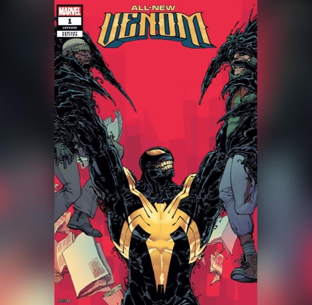 כריכת הקומיקס All-New Venom #1