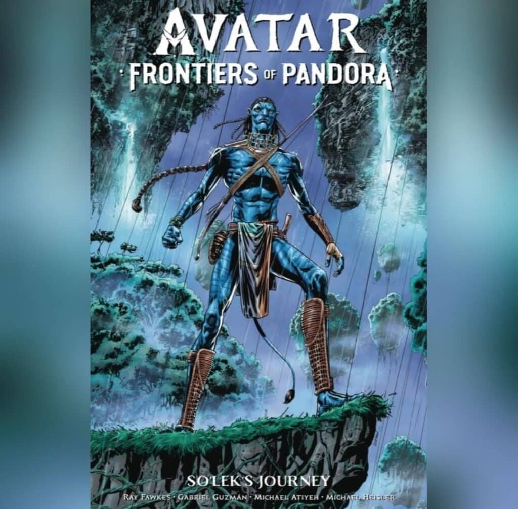 כריכת הקומיקס Avatar: Frontiers of Pandora