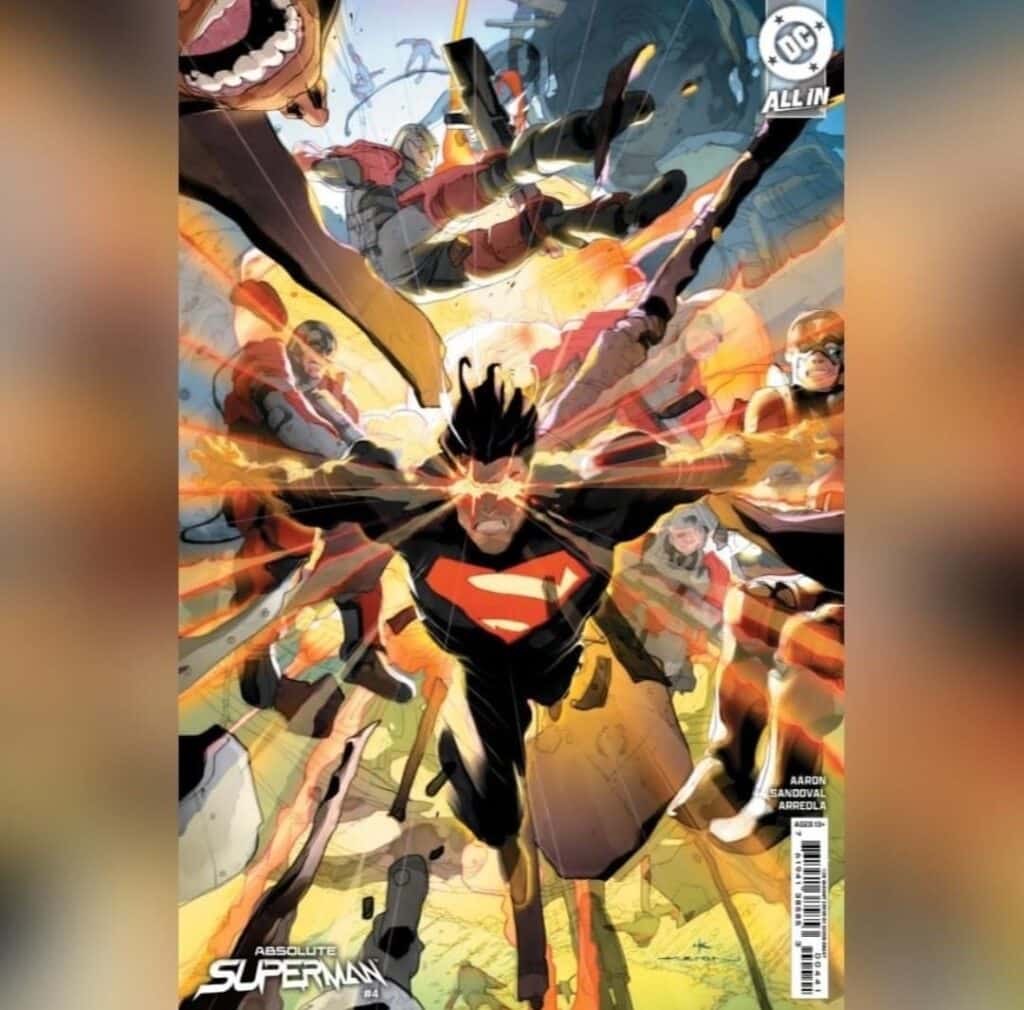 כריכת הקומיקס Absolute Superman