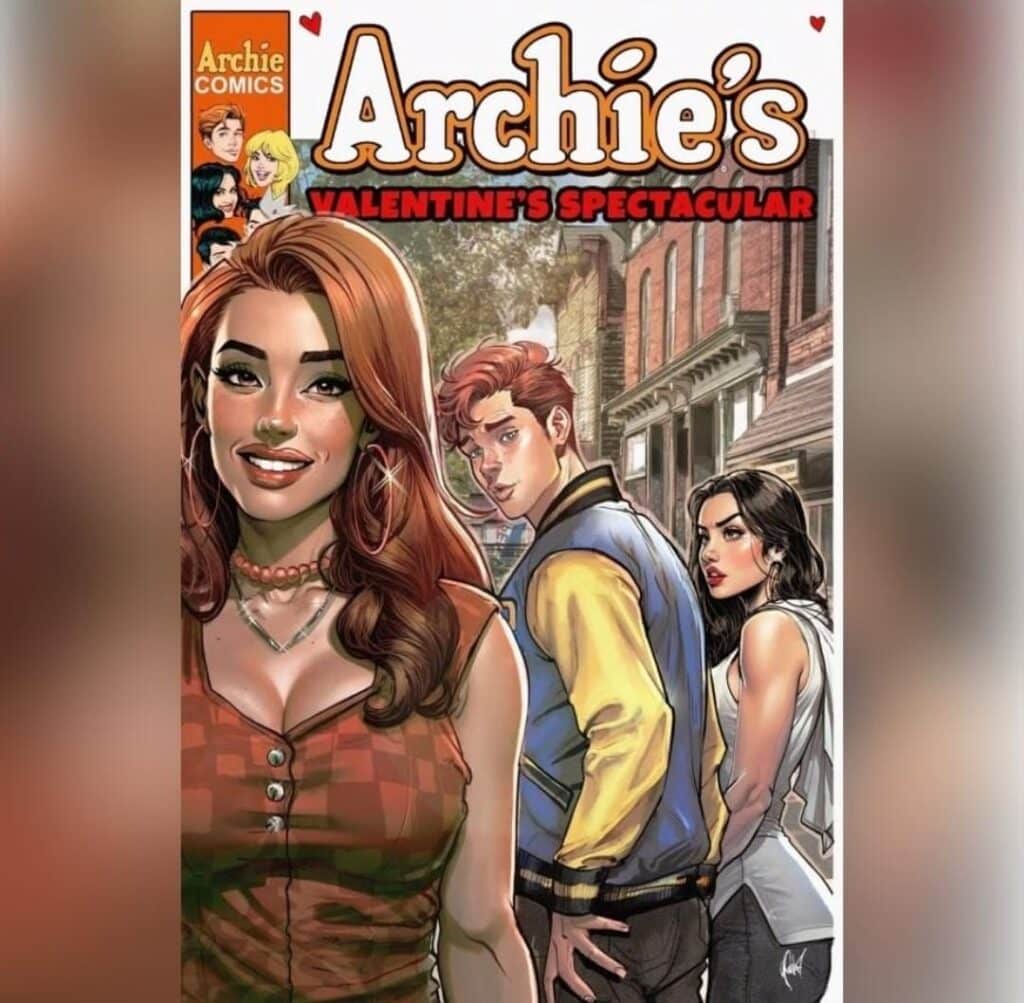 כריכת הקומיקס Archie's Valentine's Spectacular #1