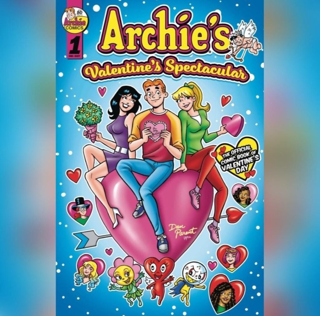 כריכת הקומיקס Archie's Valentine's Spectacular #1