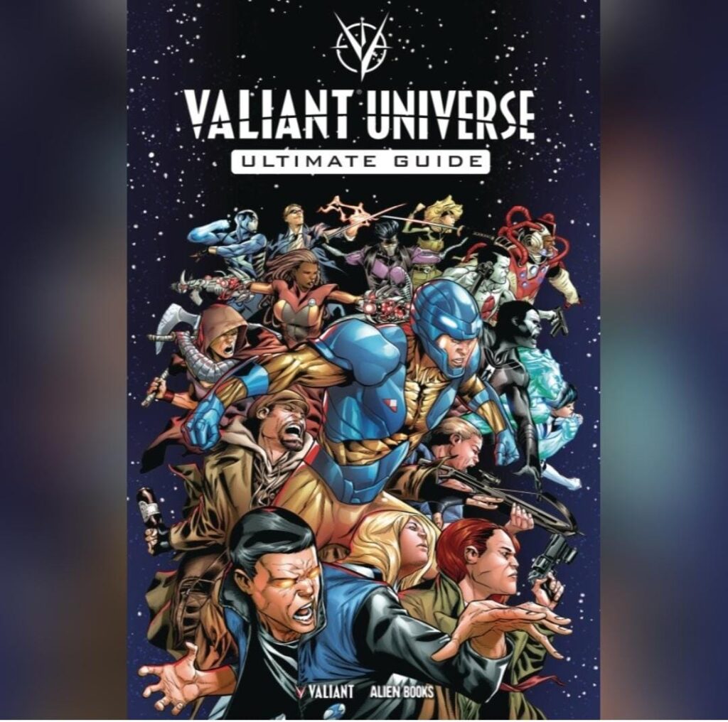 כריכת הקומיקס Valiant Universe Ultimate Guide One Shot #1