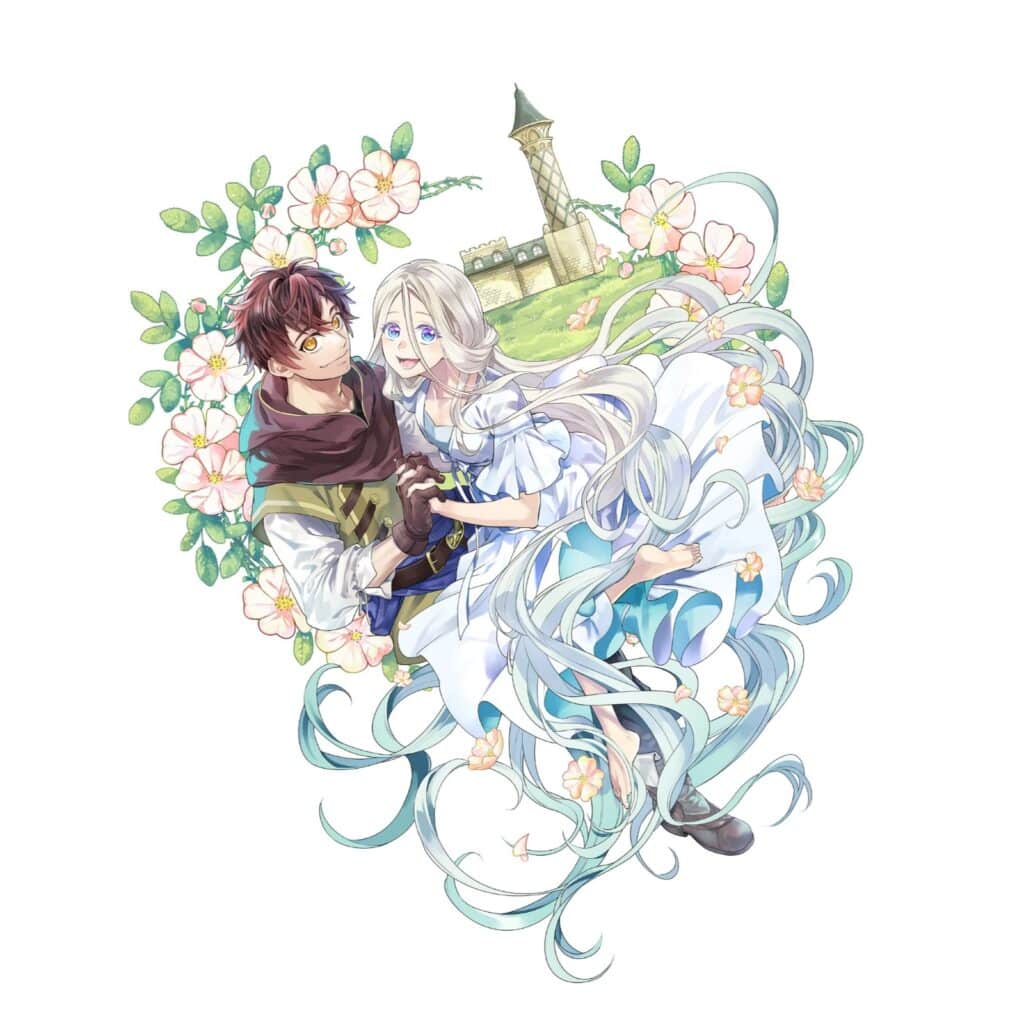 שתי הדמויות הראשיות מהמנגה החדשה Maerchen Crown