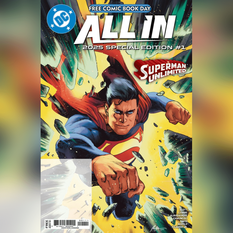 כריכת ALL IN SUPERMEN UNLIMITED