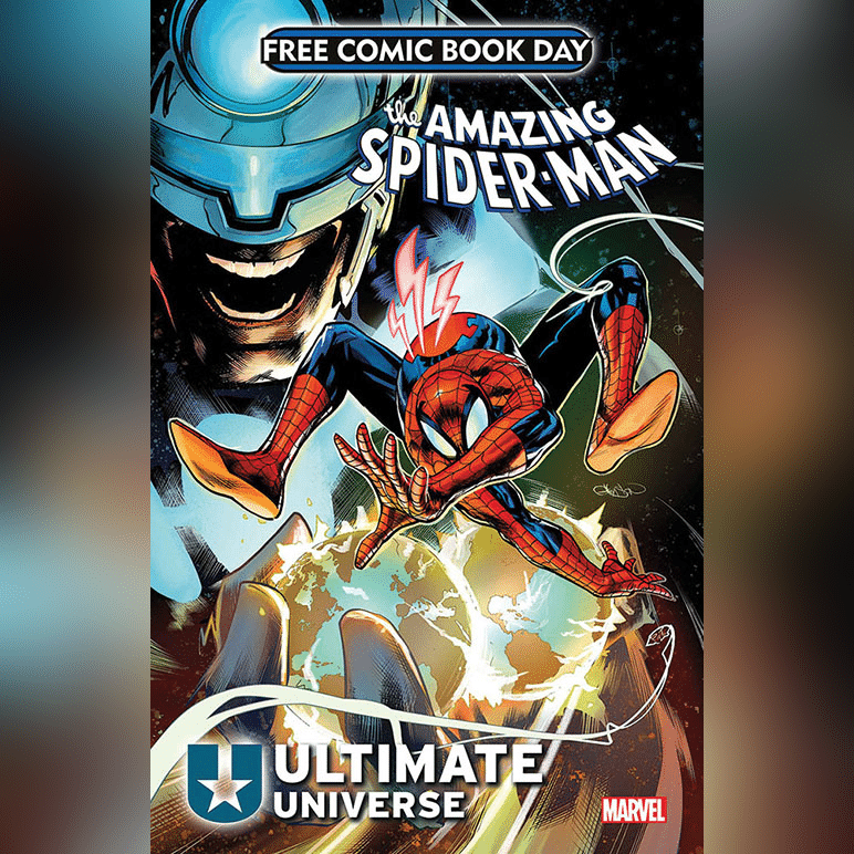 כריכת THE AMAZING SPIDERMAN ULYIMATE UNIVERSE