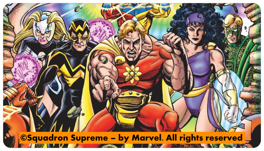 Squadron Supreme מתוך קומיקס מארוול
