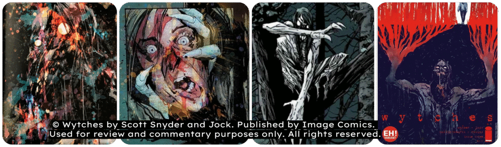 תמונות מתוך הקומיקס wytches