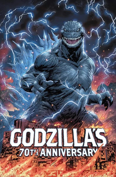 Godzilla’s 70th anniversary, edited by jake williams and others (idw)