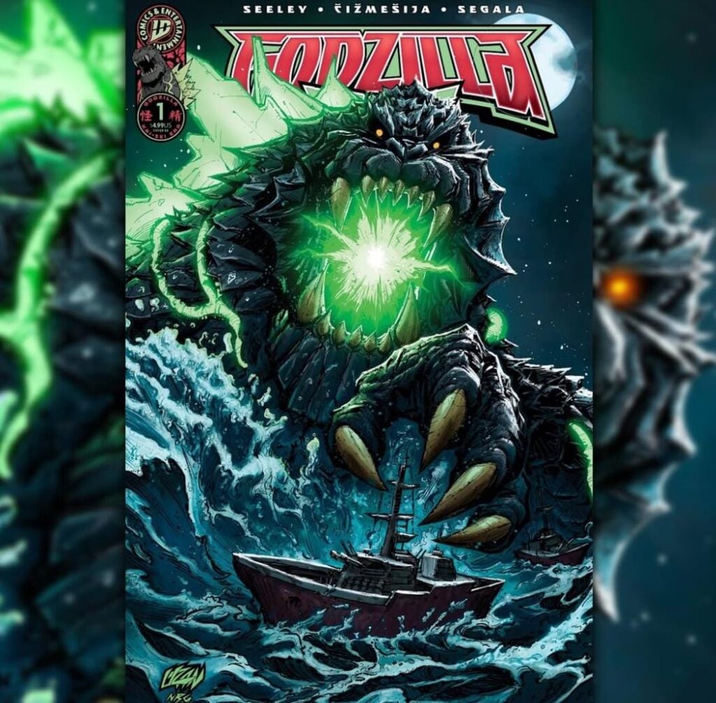 כריכת הקומיקס GODZILLA #1