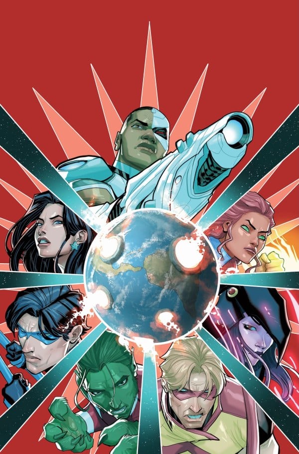 כריכת הקומיקס Titans #28