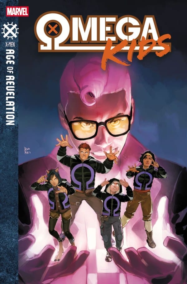 כריכת הקומיקס "ילדי האומגה" (OMEGA KIDS #1)