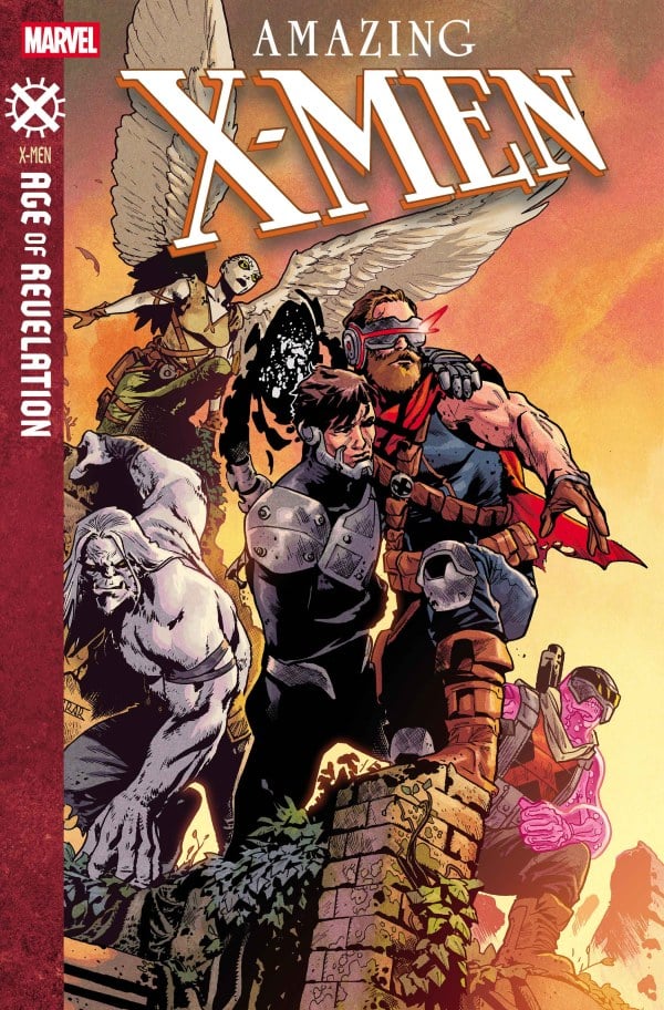 כריכת הקומיקס "אקס-מן המופלאים" (AMAZING X-MEN #1)