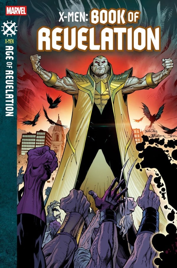 כריכת הקומיקס "אקס-מן – ספר ההתגלות" (X-MEN: BOOK OF REVELATION #1)