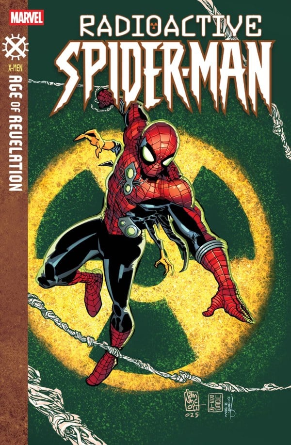 כריכת הקומיקס "ספיידרמן רדיואקטיבי" (RADIOACTIVE SPIDER-MAN #1)