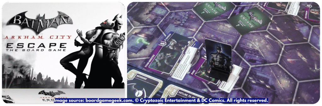 Batman arkham city escape – the board game