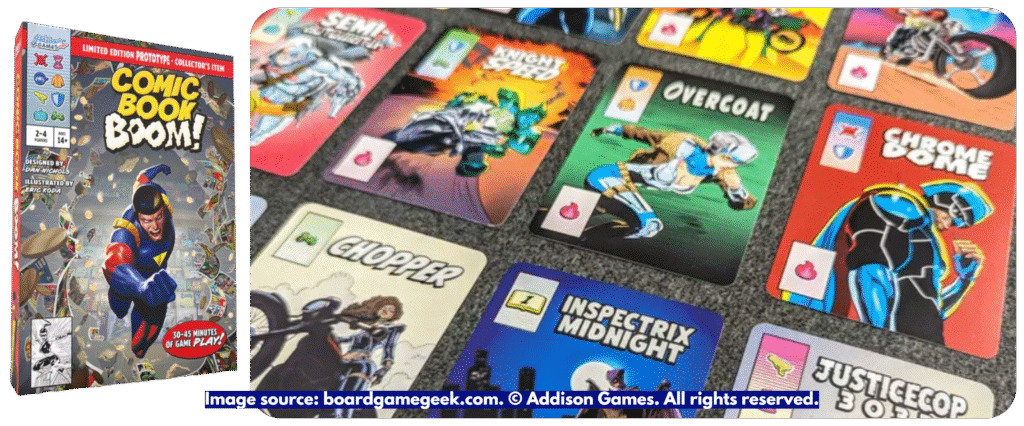 Comic book boom!
