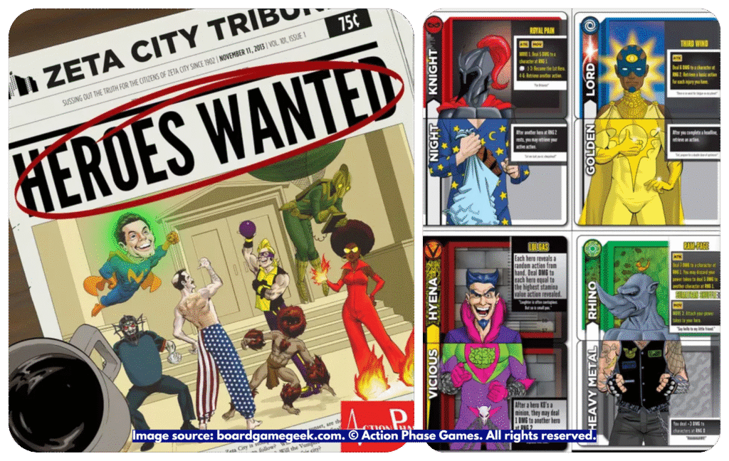 Heroes wanted