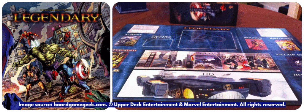 Legendary a marvel deck building game
