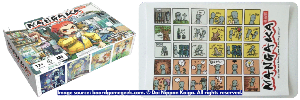Mangaka the fast & furious game of drawing comics