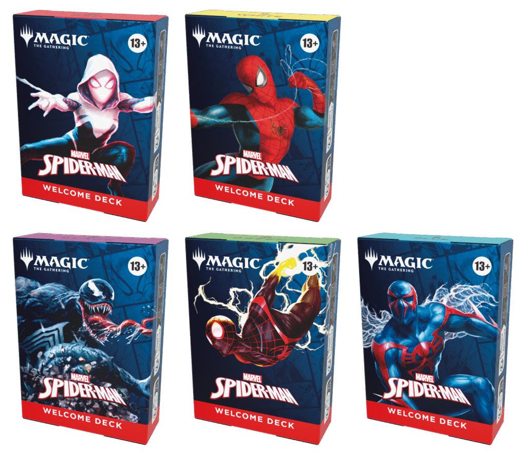 אריזות משחק הקלפים magic the gathering