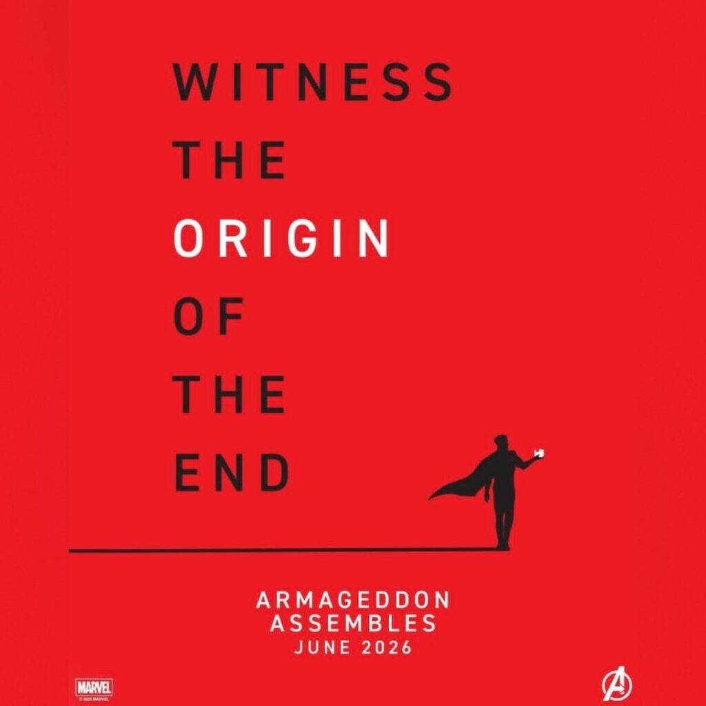 witness the origin of the end - armageddon assembles june 2026 - marvel