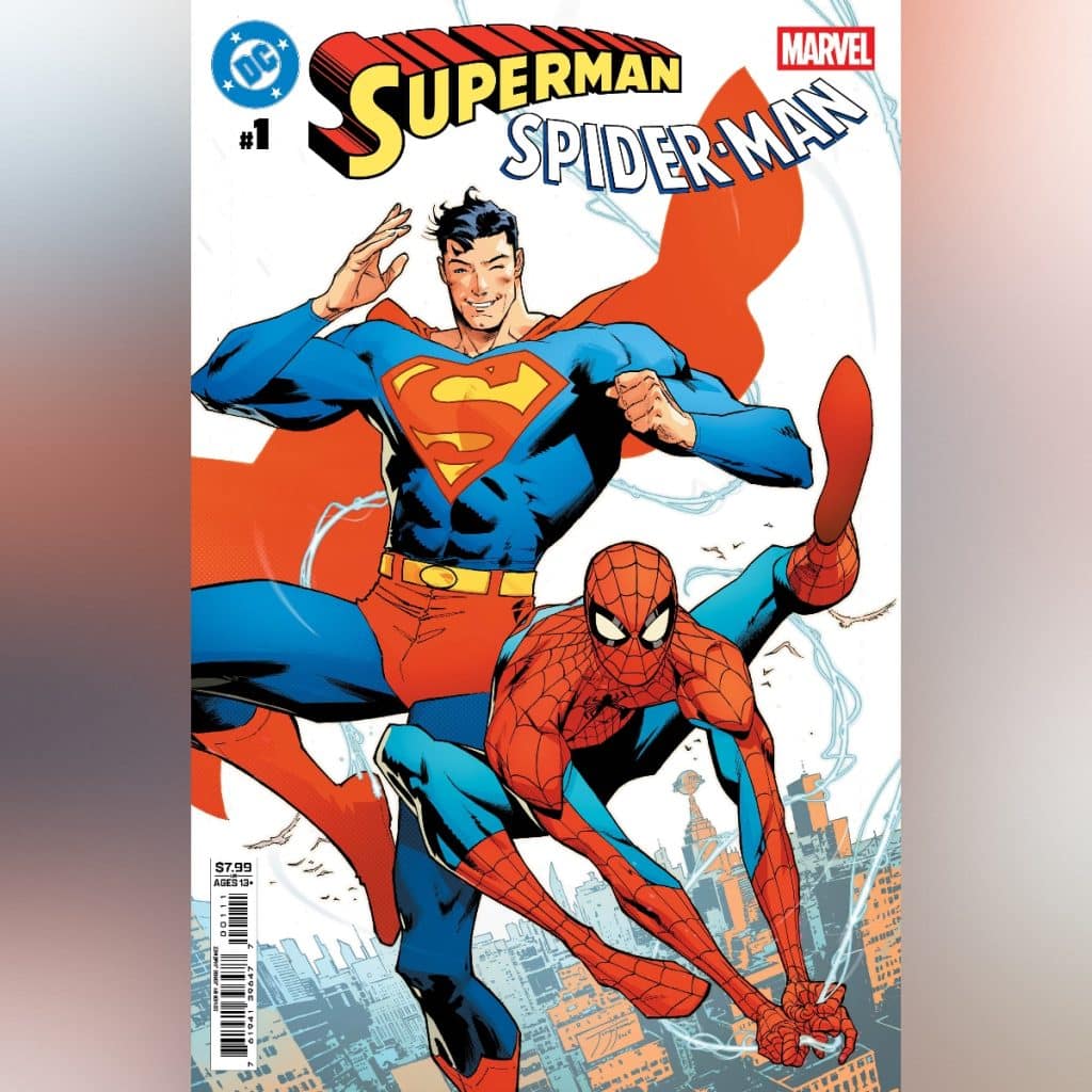 Superman spiderman cover img1