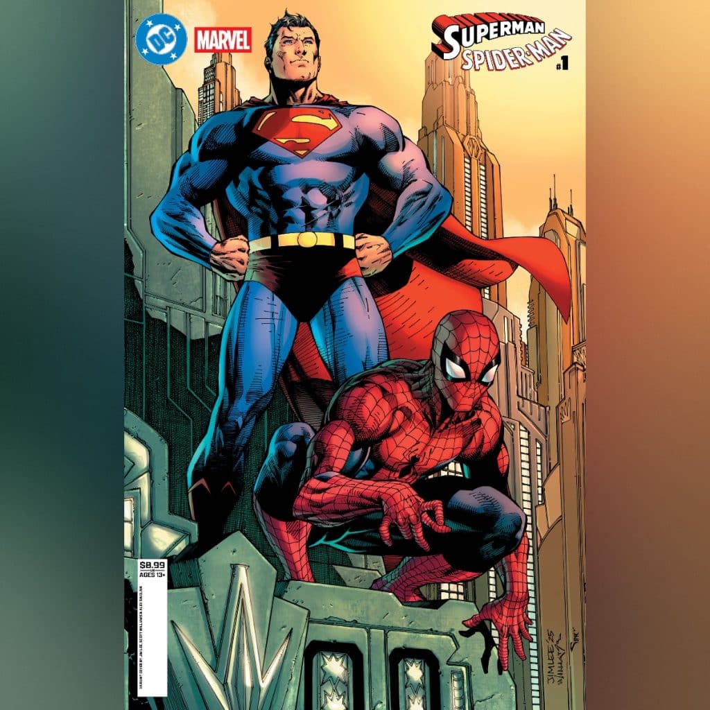 Superman spiderman cover img2