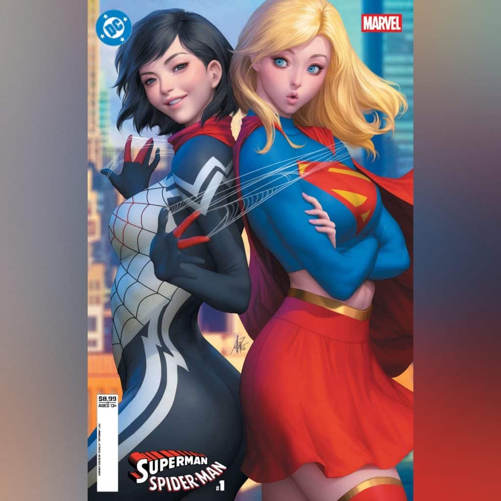 Superman spiderman cover img4